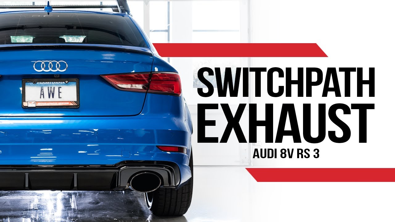 AWE SwitchPath&trade; Exhaust and Performance Mid Pipes for Audi 8V RS 3