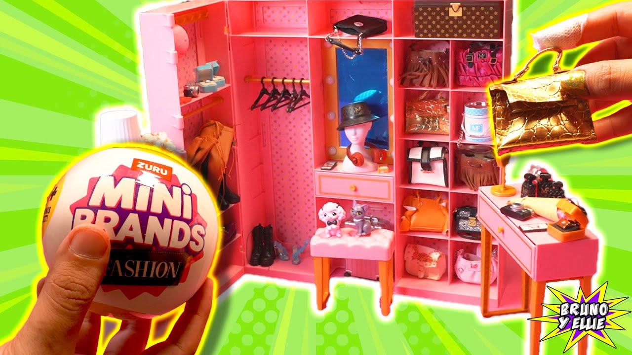 Tiendita miniatura de bolsas y accesorios (Mini Fashion) - Bruno y Ellie