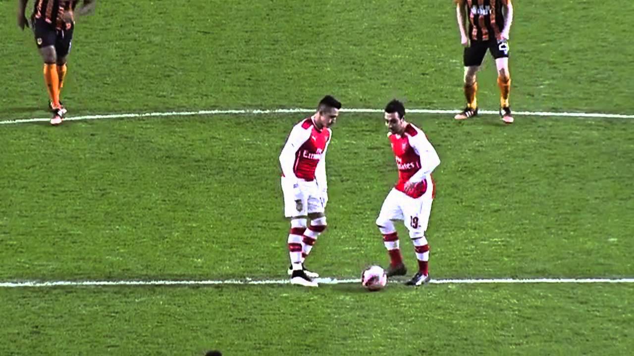Santi Cazorla vs Hull City 04/01/2015 HD