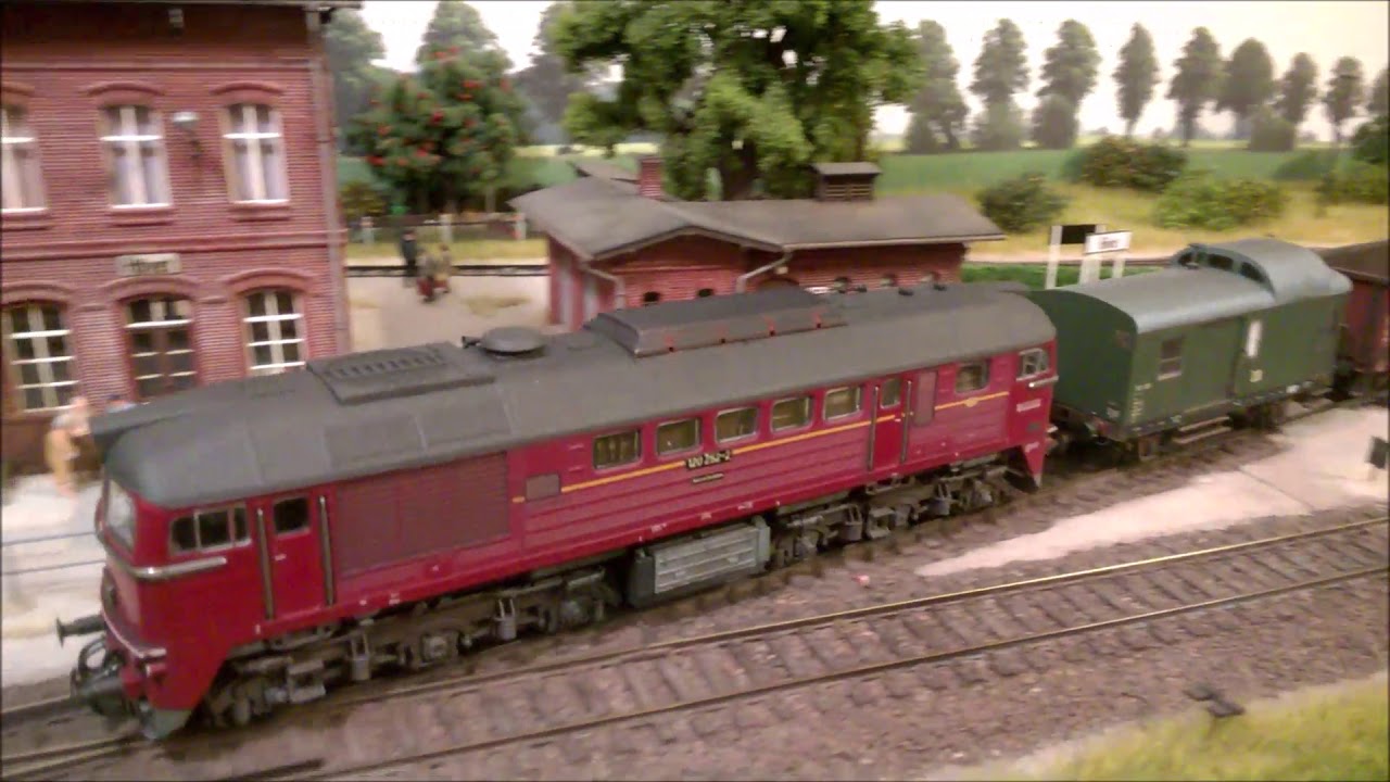 Modellbahn Nahgüterzug mit BR 120 der DR und ESU Loksound 5