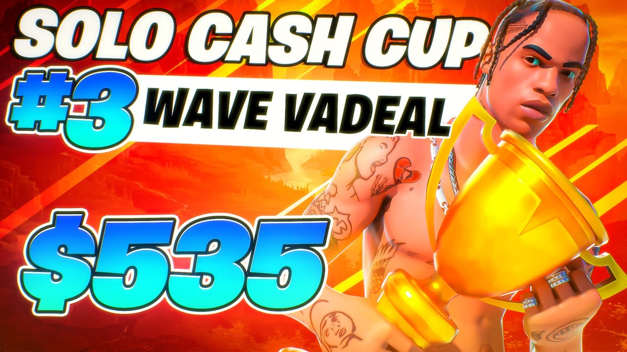 3RD PLACE SOLO CASH CUP 🥉 ($535)