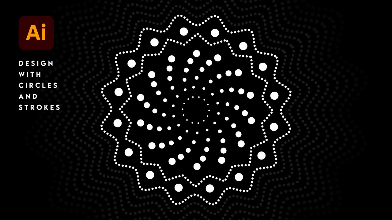Create Stunning Circular Designs in Illustrator: Stroke & Round Border Tutorial