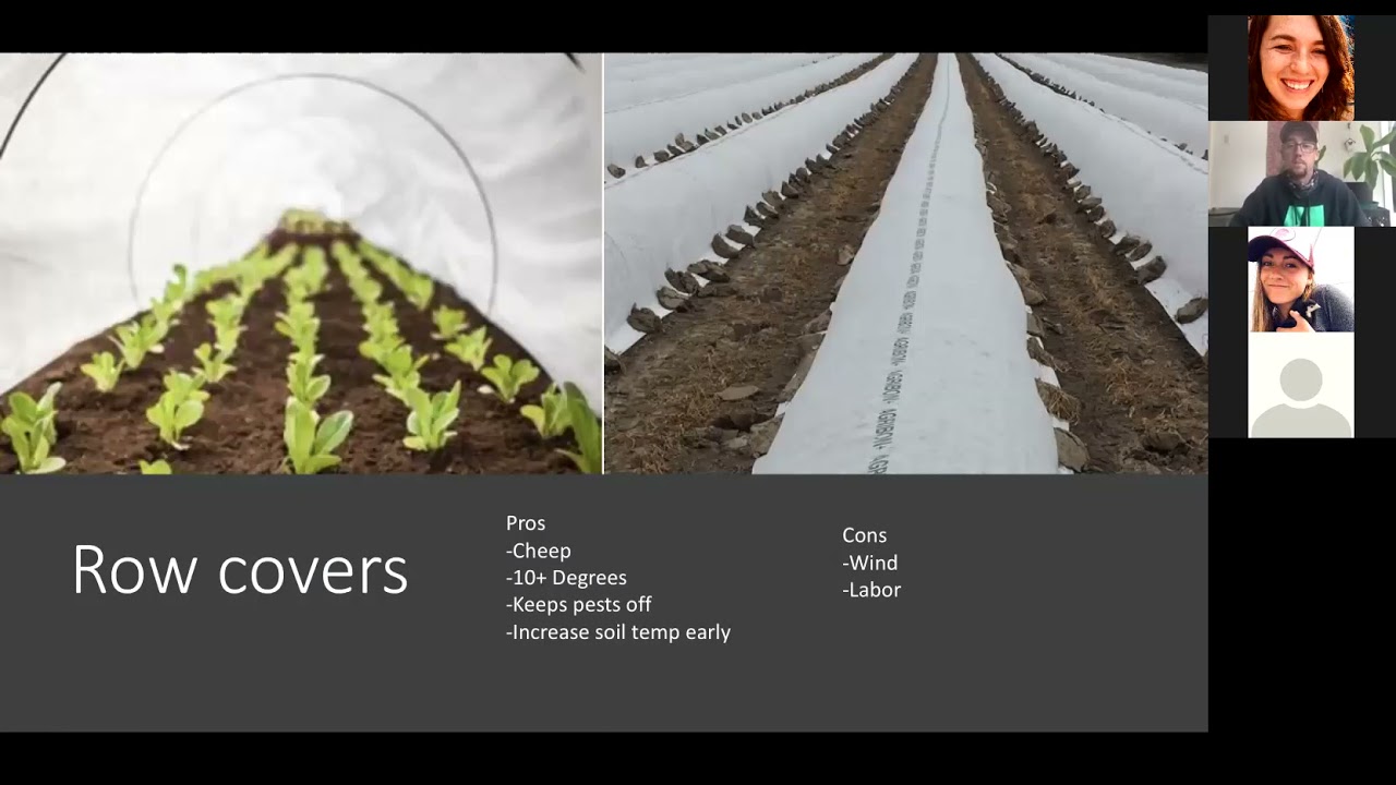 Farm to Table 2021 - Greenhouses and Season Extension