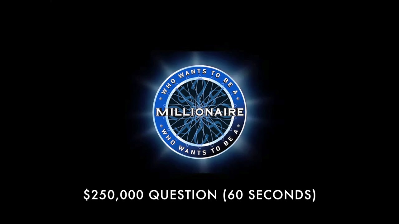 $64,000 - $500,000 Rave Clock Question - Who Wants to Be a Millionaire (fanmade)