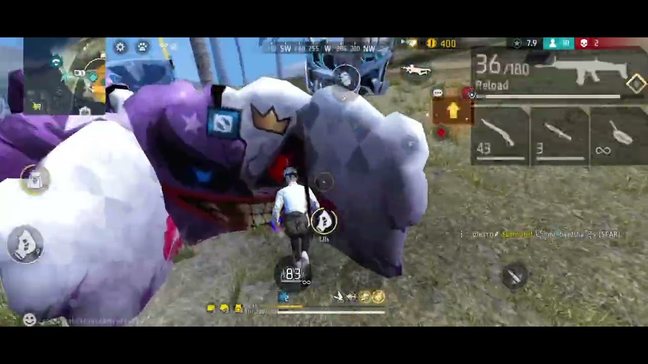 Playing Free fire after 1 year 😵‍💫