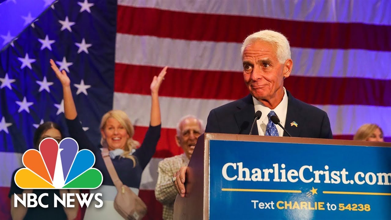 Crist Celebrates Florida Governor Primary Win, Calls Out Ron DeSantis