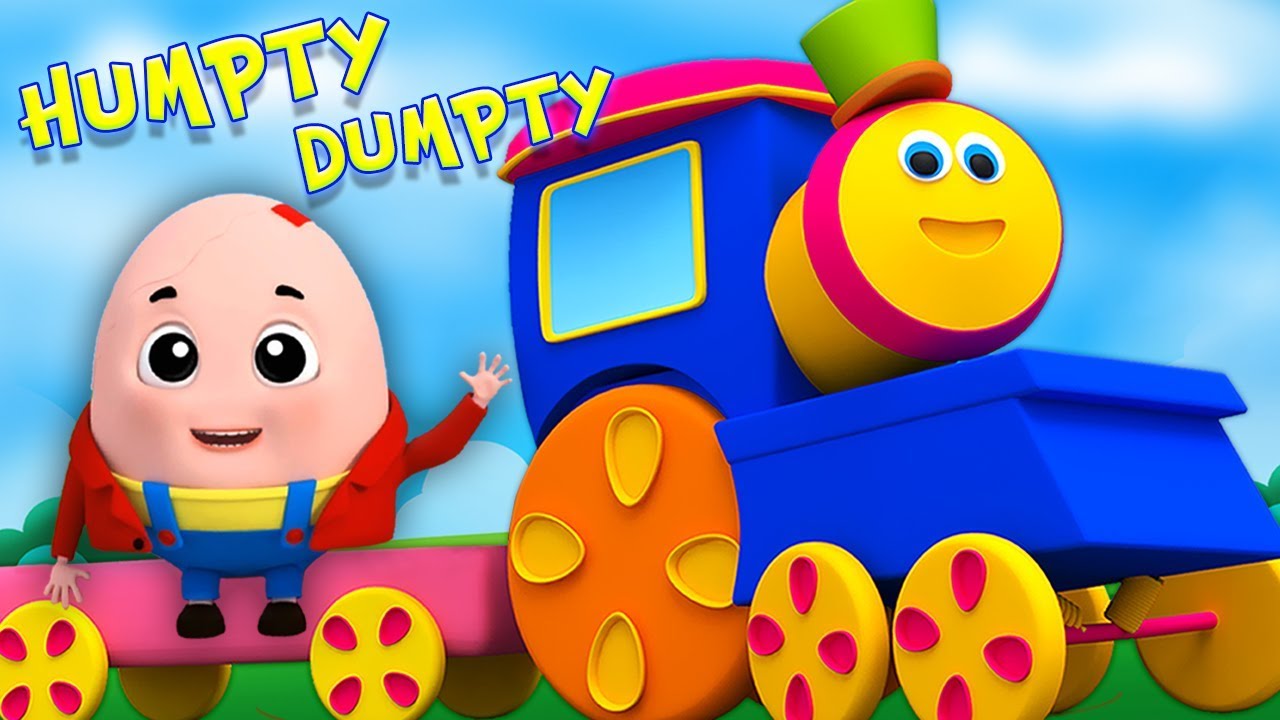 Bob le train | Humpty Dumpty assis sur un mur | comptines pour enfants | Kids Tv Française
