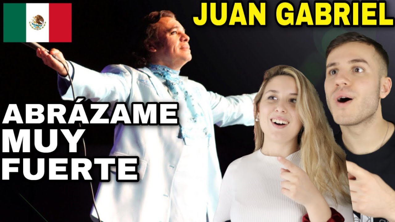 JUAN GABRIEL - ABRAZAME MUY FUERTE - REACTION 🎙😮 LAS CANCIONES MEXICANAS LLEGAN AL CORAZÓN