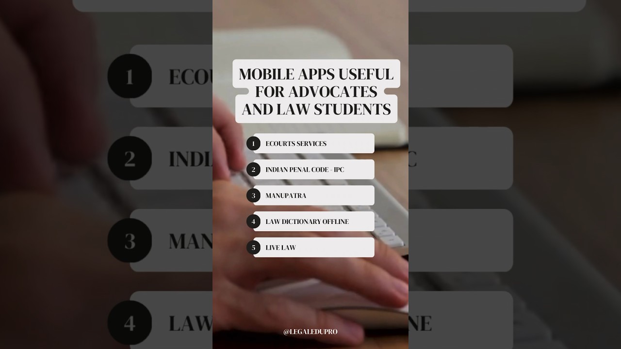 Revolutionize Your Legal Practice with These Top Mobile Apps📱📚 #ytshorts  #legaltech #law #explore