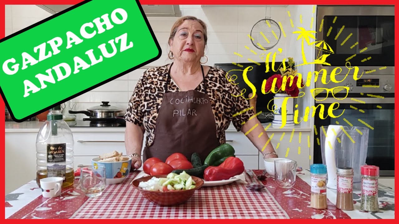 como hacer un rico gazpacho andaluz (paso a paso)