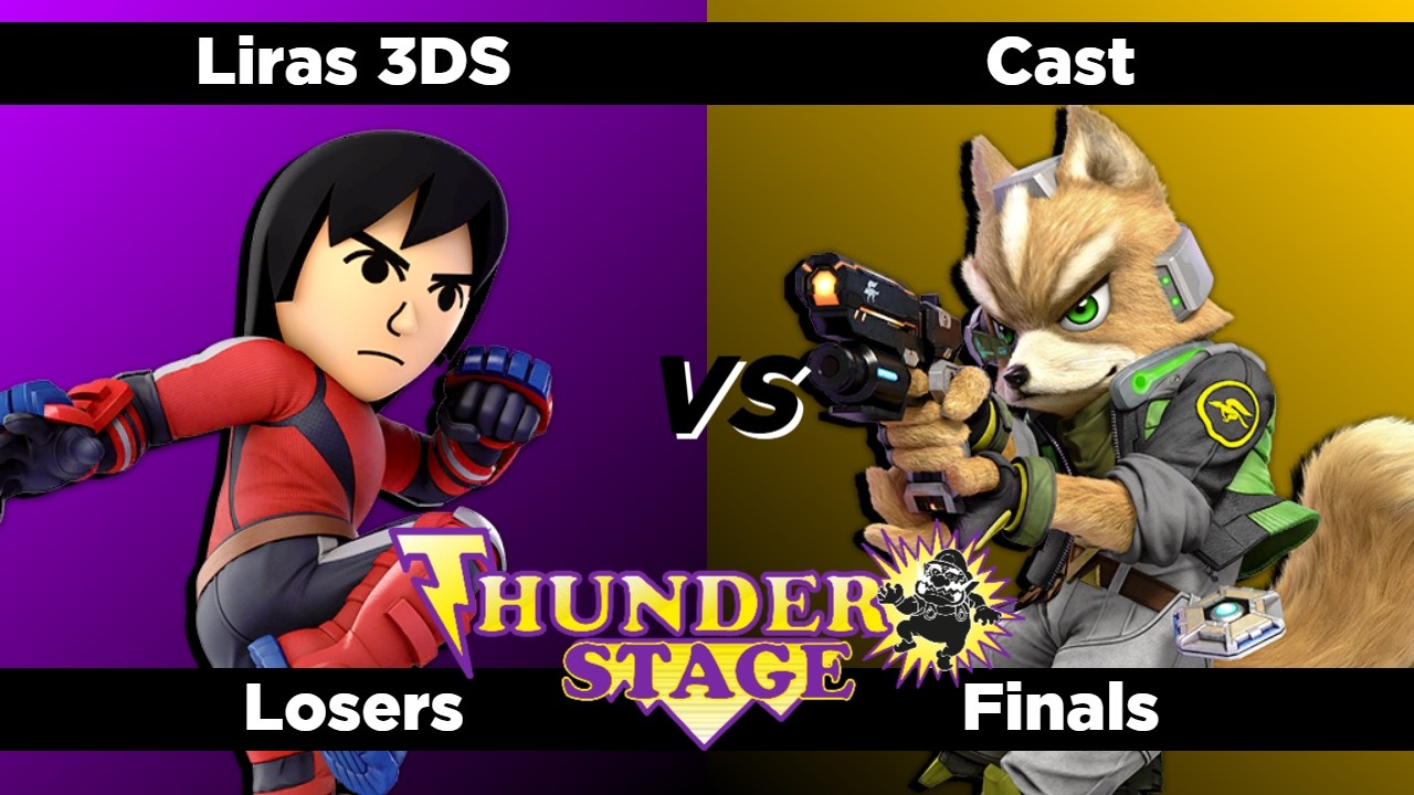 TS 88 - Losers Finals - Liras 3DS (Mii Brawler) Vs. Cast (Cloud, Mewtwo, Fox) Smash Ultimate - SSBU