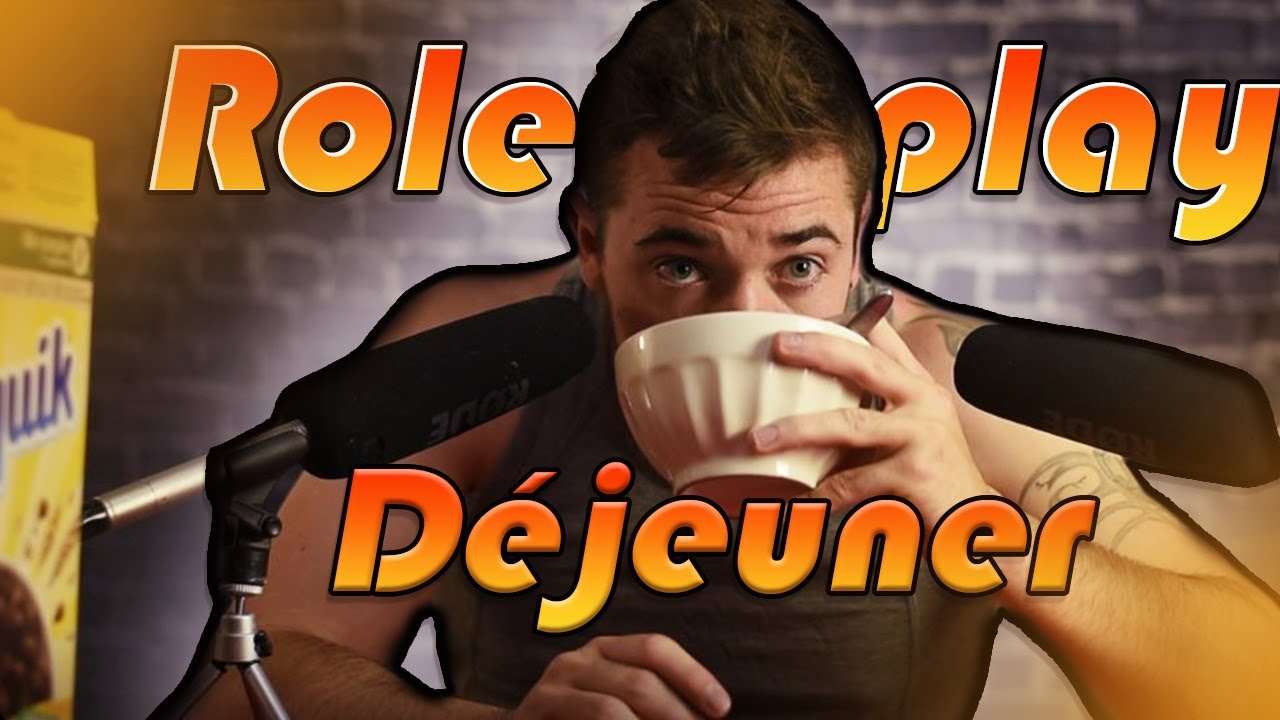 ASMR : ROLEPLAY  On déjeune ensemble