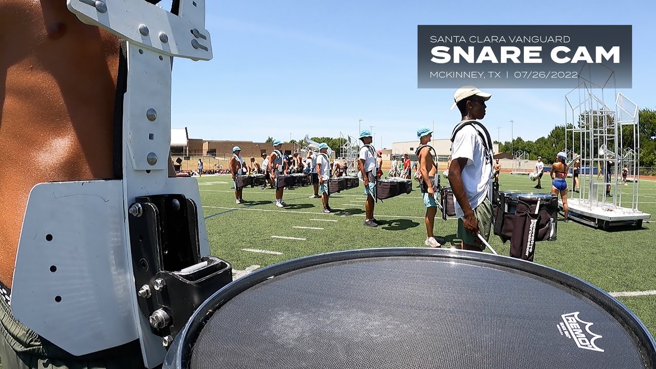 SCV 2022 Snare Cam | Finding Nirvana: Mvt II | McKinney HS Rehearsal