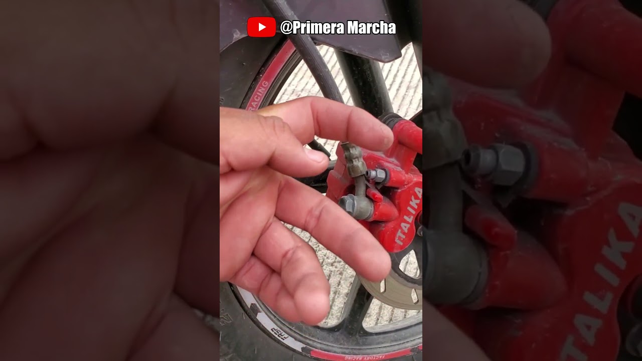 Tutorial Para Purgar los Frenos de Moto