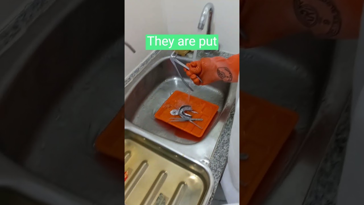 Step 5 of sterilization: Antiseptic Disinfection