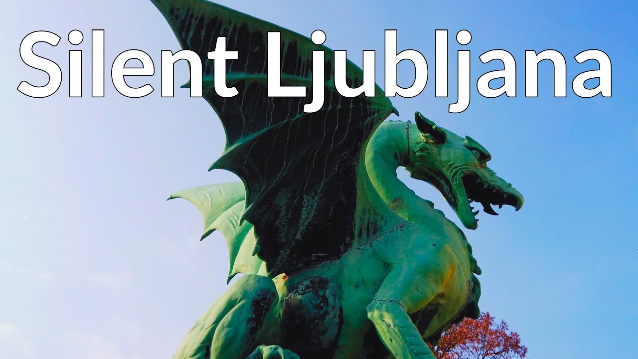 Silent Ljubljana 🇸🇮 | Relaxing City Walk, River Cruise & Beautiful Bridges (No Talking)