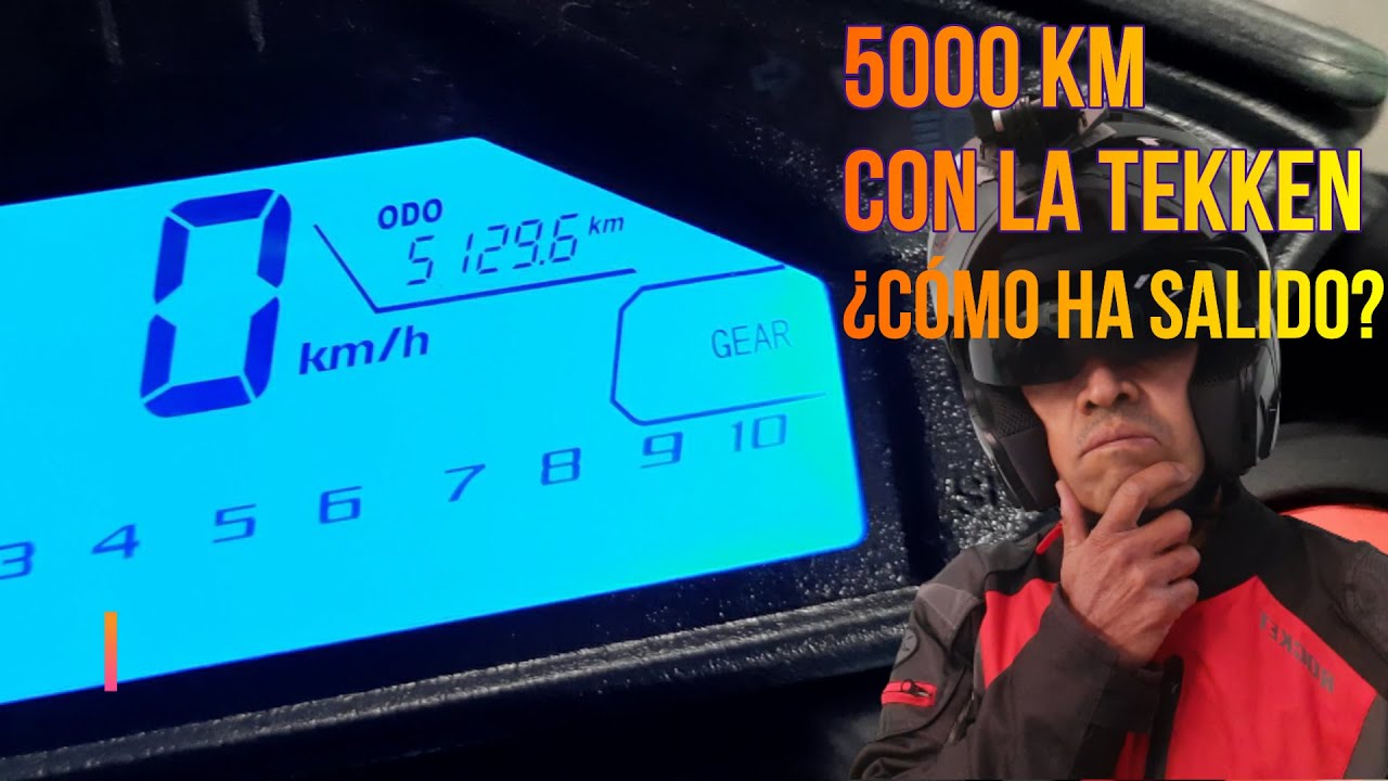 5,000 Km con la moto Tekken 250cc. ¿Cómo ha salido?