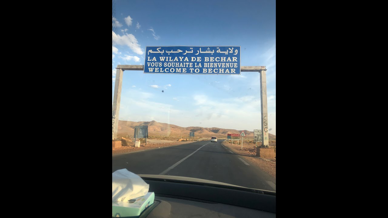 En route pour béchar