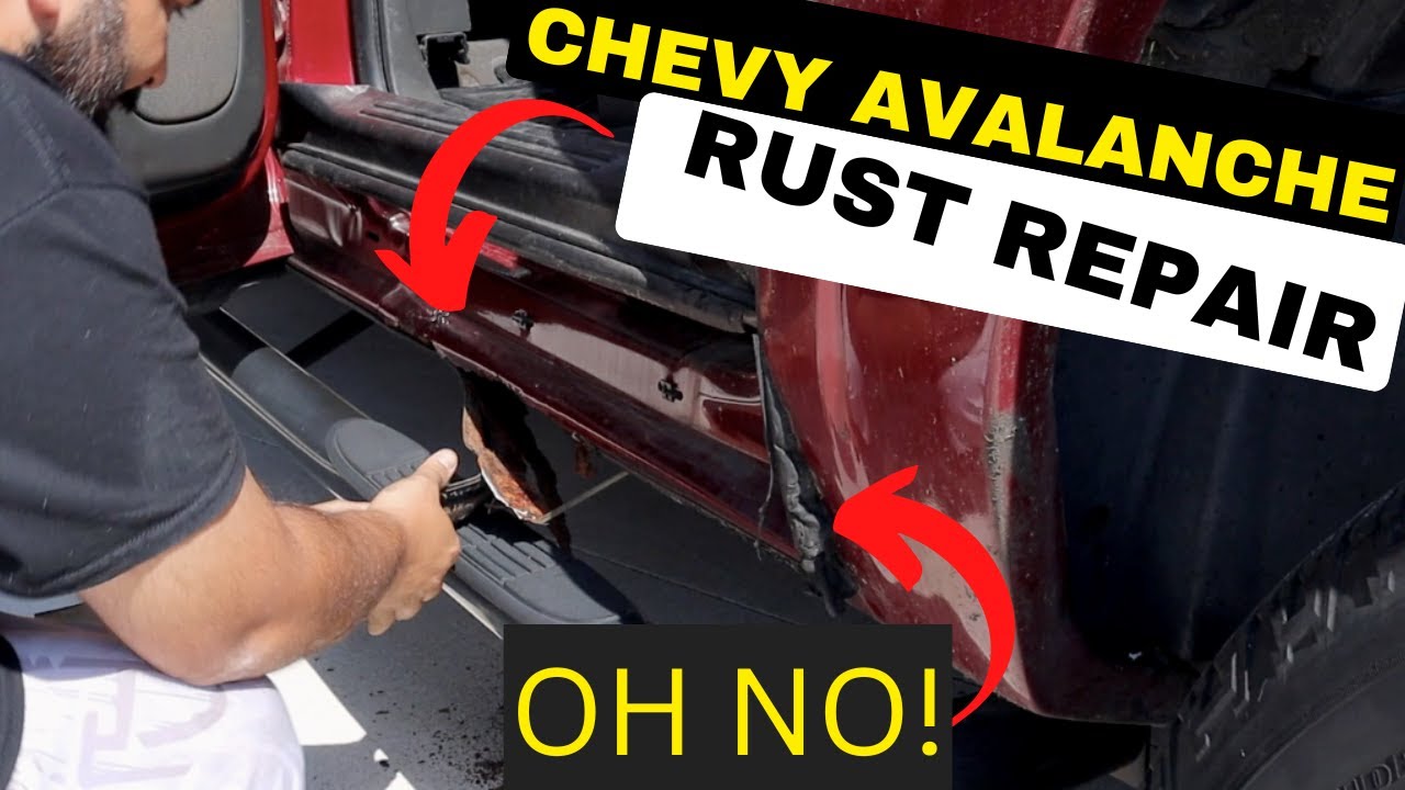 2004 chevy avalanche Rust Repair