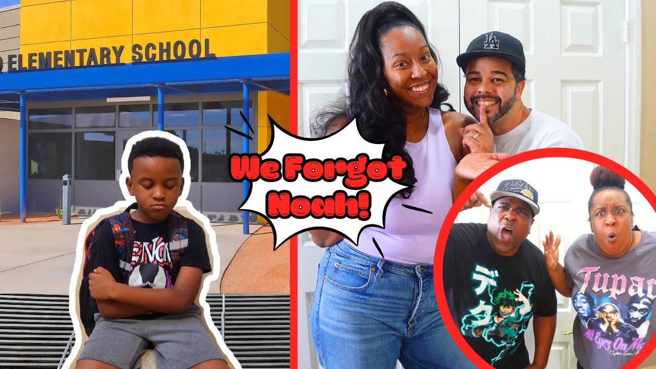WE FORGOT TO PICK NOAH UP FROM SCHOOL!! (BAD IDEA) @BrockAndTasha