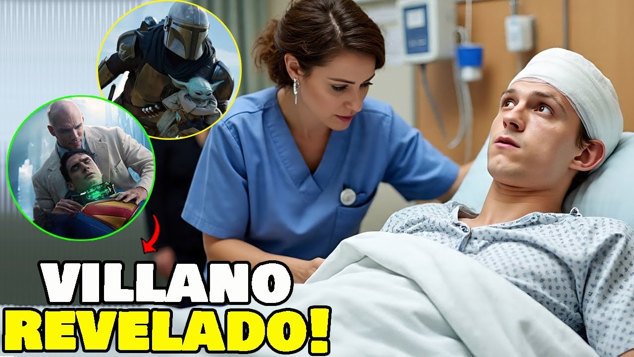 &iexcl;TOM HOLLAND EN EL HOSPITAL! Accidente en Spiderman: Brand New Day, Brainiac villano Superman 2!
