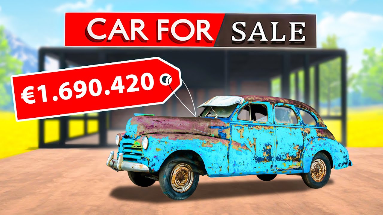 MENSEN OPLICHTEN met mijn Auto Winkel! (Car For Sale)