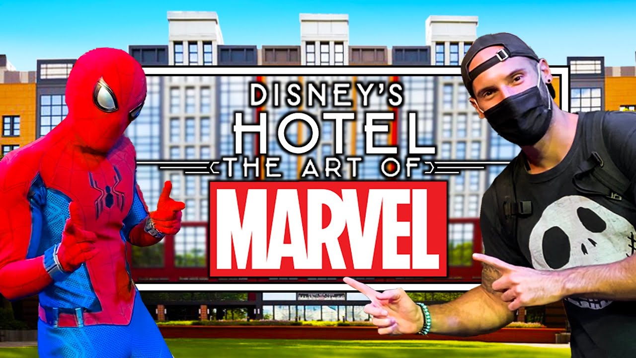 Esploriamo il NUOVO HOTEL a TEMA MARVEL di DISNEYLAND PARIS 🕷
