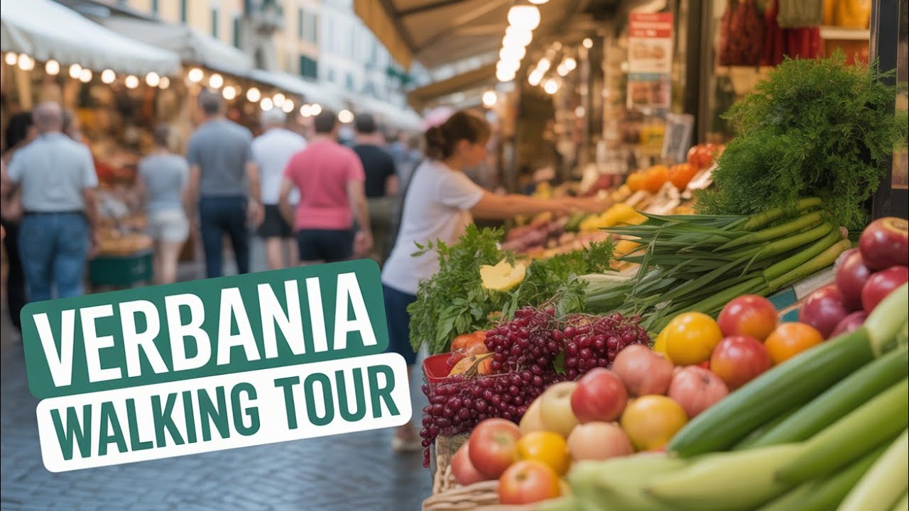 Walking Tour of Verbania: Italy's Hidden Gem#walkingtour #travel 