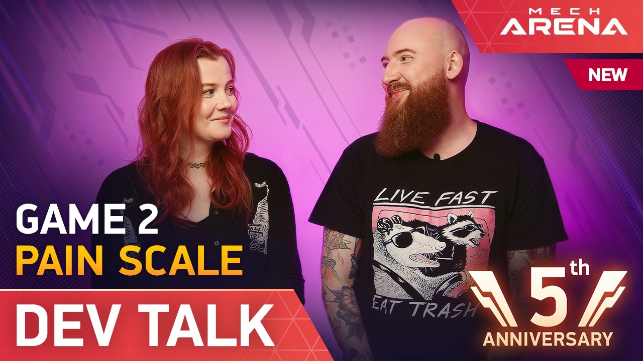 Mech Arena 5th Anniversary Dev Talk Game 2 | Pain Scale