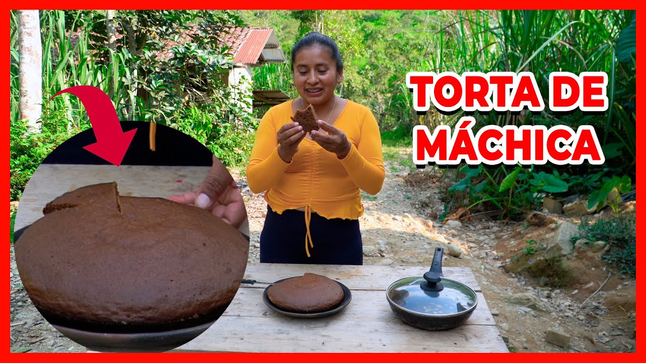 Torta casera hecha de máchica al estilo de Doña Viky