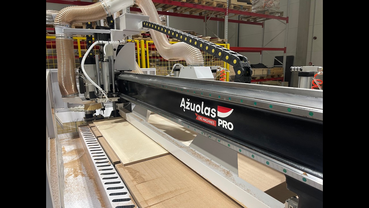 Automatic loading and positioning system (front)