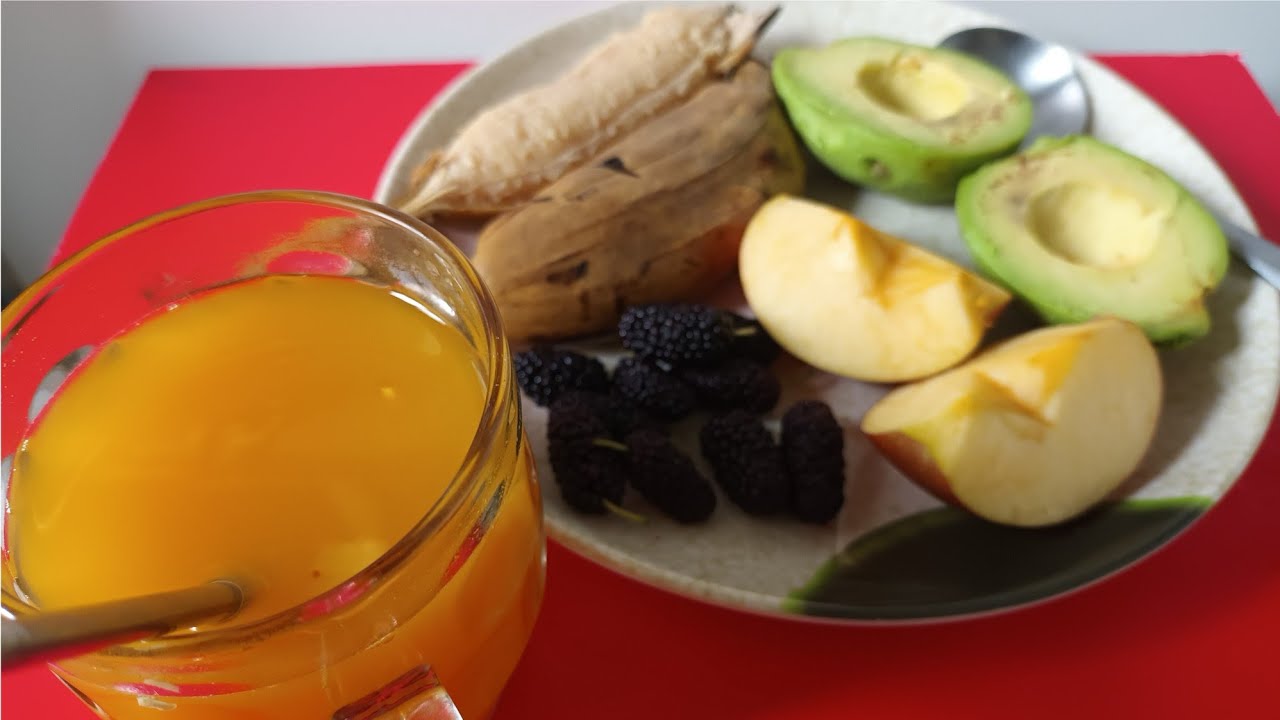 RESEP MINUMAN SEHAT DAN MKN PAGI BUAH 