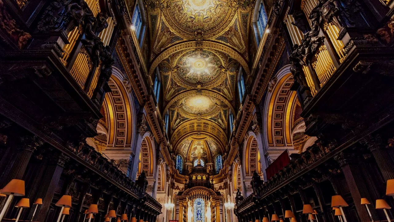 Scaramouche Shouki no Kami Boss Battle Theme Phase 1 'Rhapsodia Roscida' but you're in a cathedral