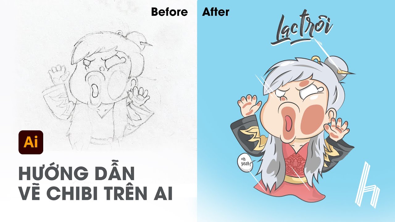 HƯỚNG DẪN VẼ CHIBI TRÊN AI