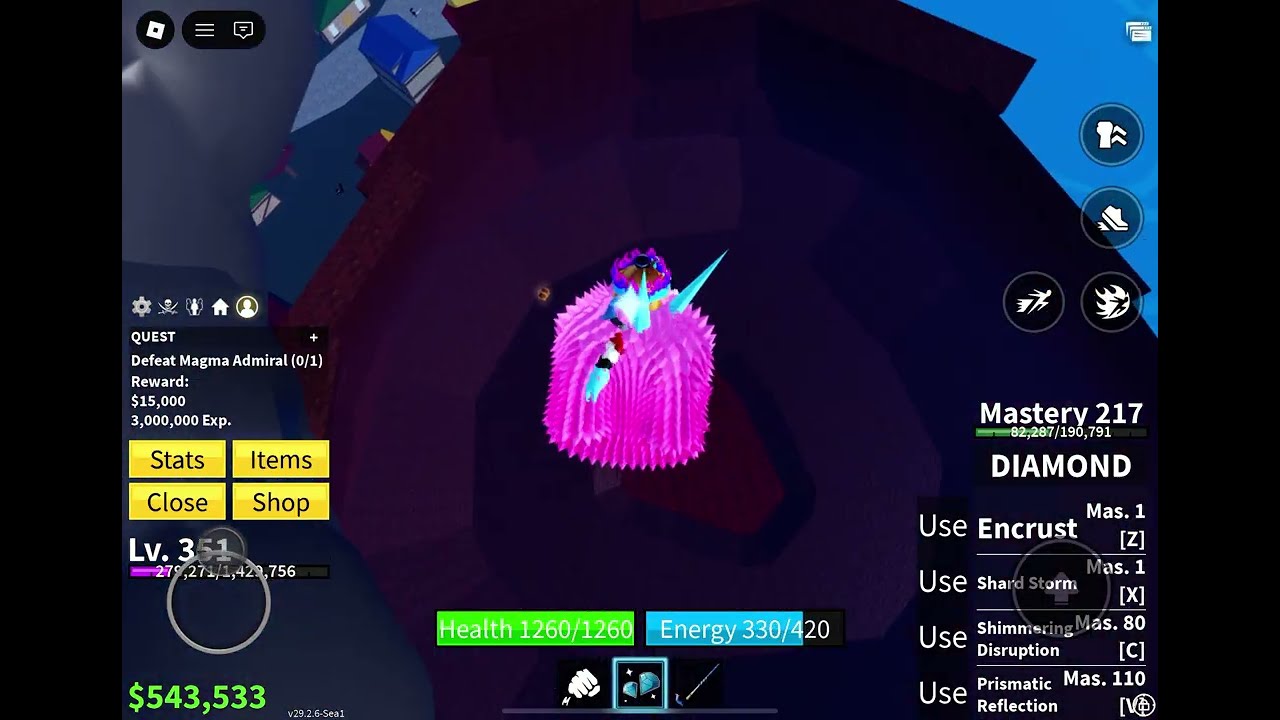 Grinding Magma Village