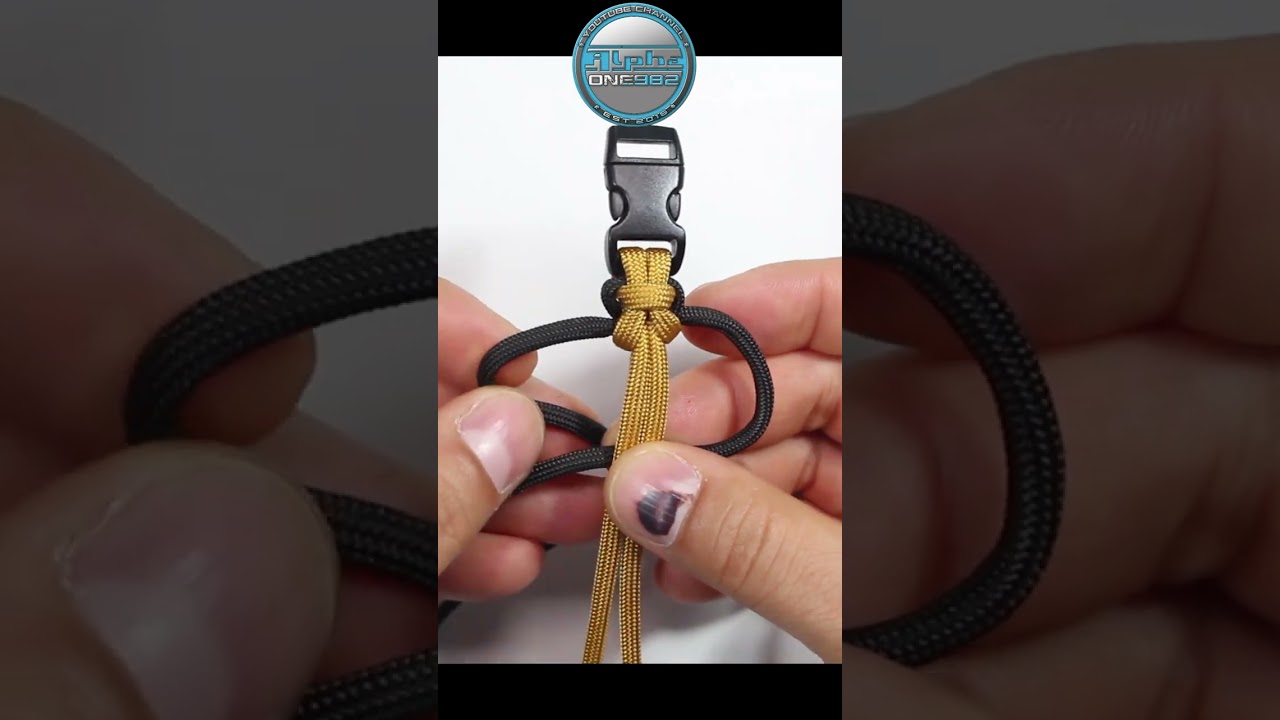How to Make an Amazing Paracord Bracelet Paracord Knot Arrows #Shorts