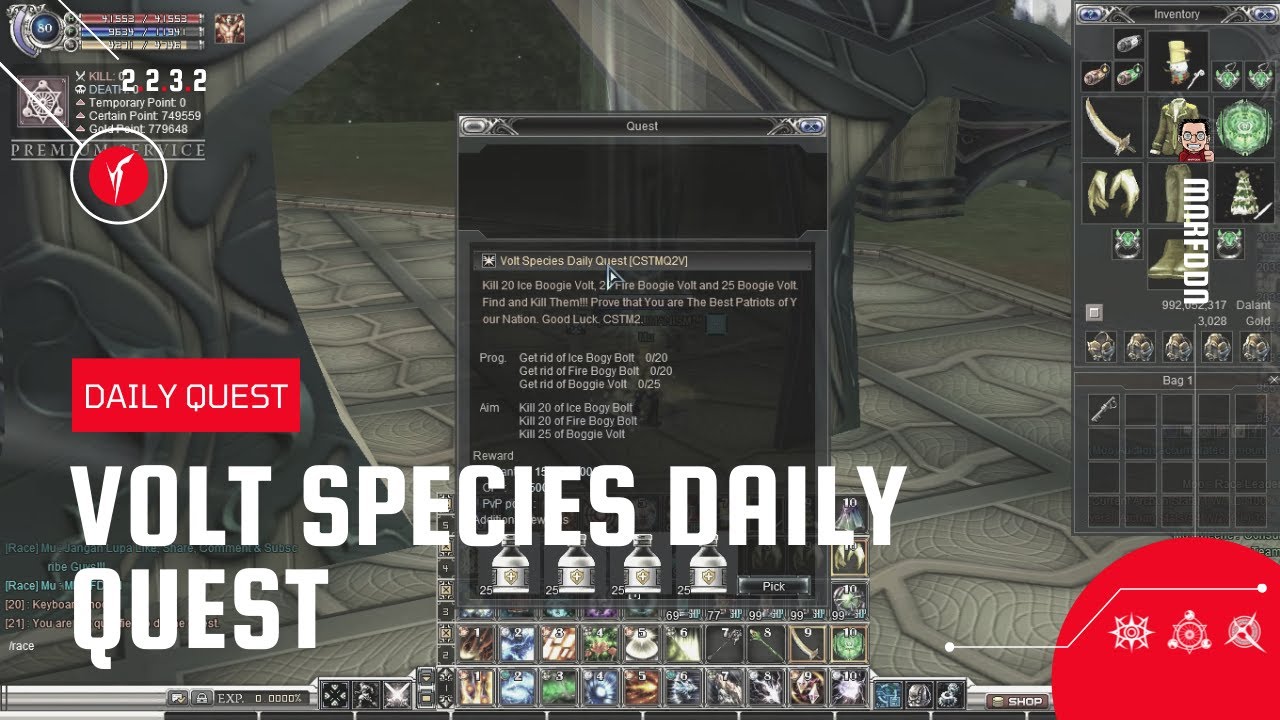 RF OFFLINE 2.2.3.2 with Custom Daily Quest - Part 2/3