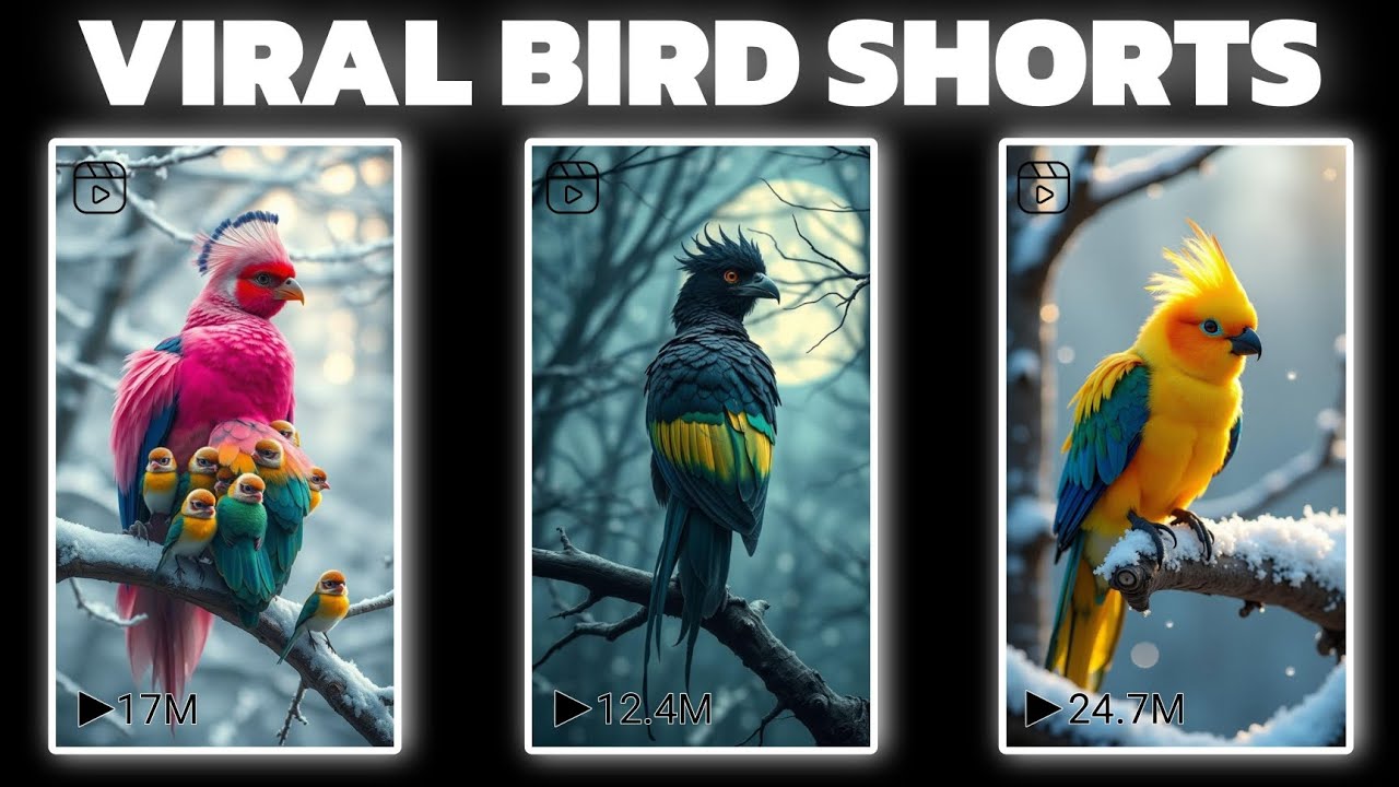 Create Viral Bird Shorts with AI in 2025 | Hyper-Real + Motion in Minutes!