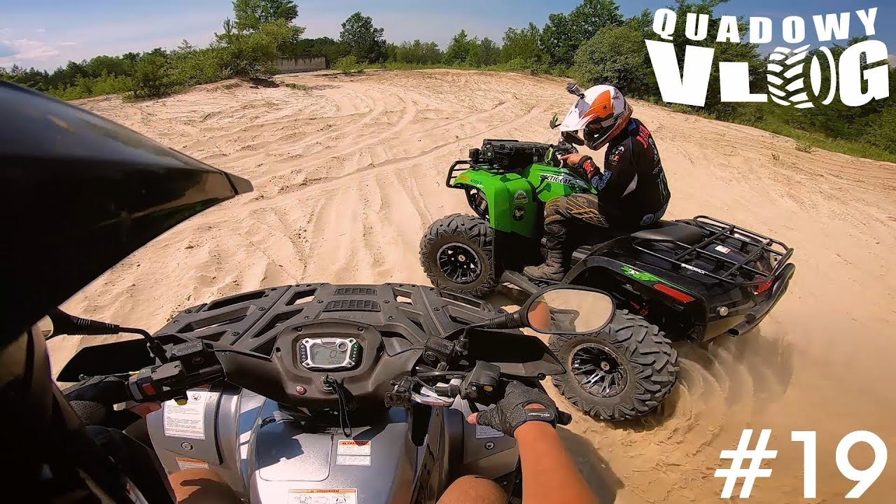 Quadowy Vlog #19 - Po litrze na głowę? TGB i Arctic Cat 1000 , Podkarpacie  Moto Quad Vlog Polska