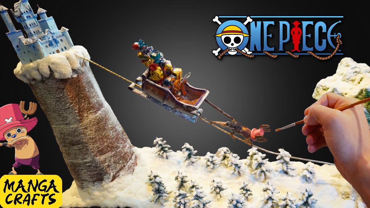 I made a winter fantasy diorama - One piece Miniature