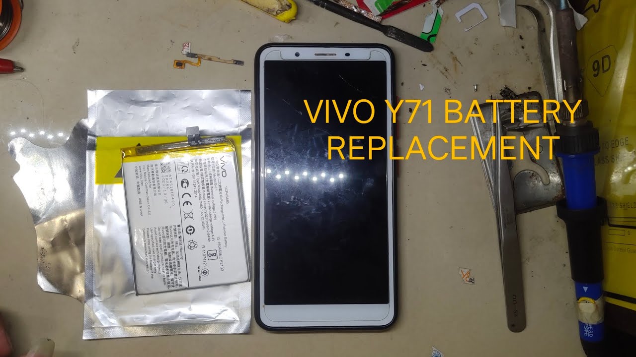 vivo y71 battery replacement / vivo y71 ganti batre
