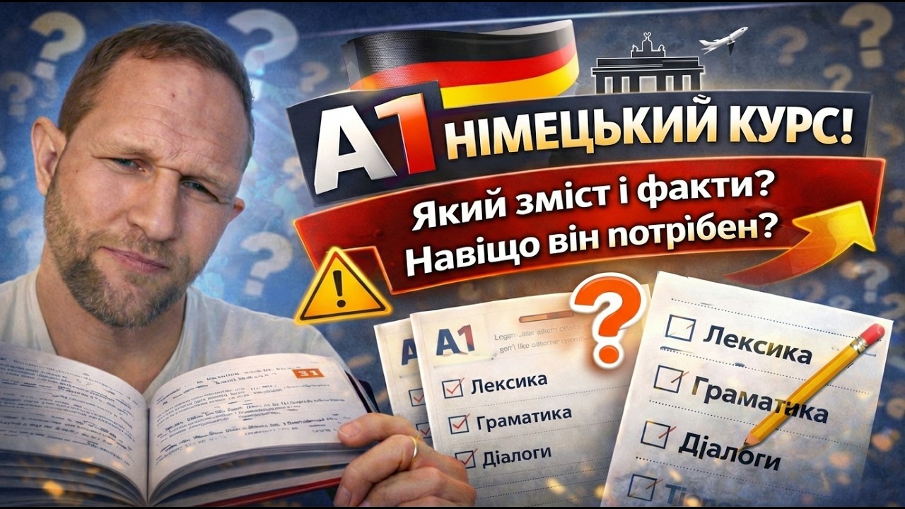 Зміст та факти рівня A1 — усе, що тобі потрібно знати, з українськими субтитрами!