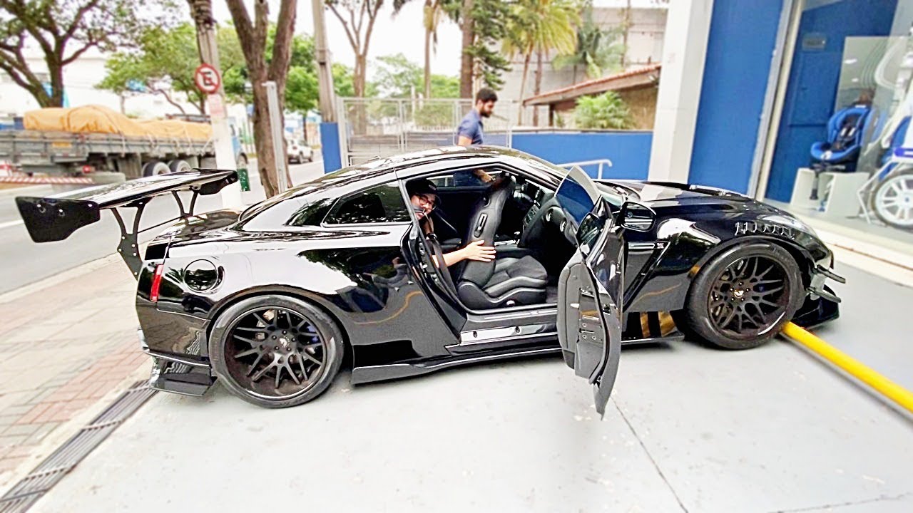 ROLE NO GTR LIBERTY WALK MAIS LINDO DO BRASIL
