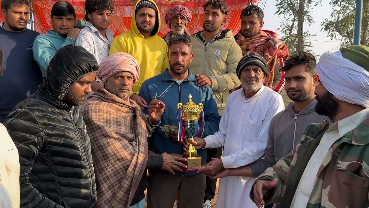 अकेरी मुक़ाबले में हॉलैंड का रहा दबदबा Ajit Holland winner in Akheri harrow mukabla