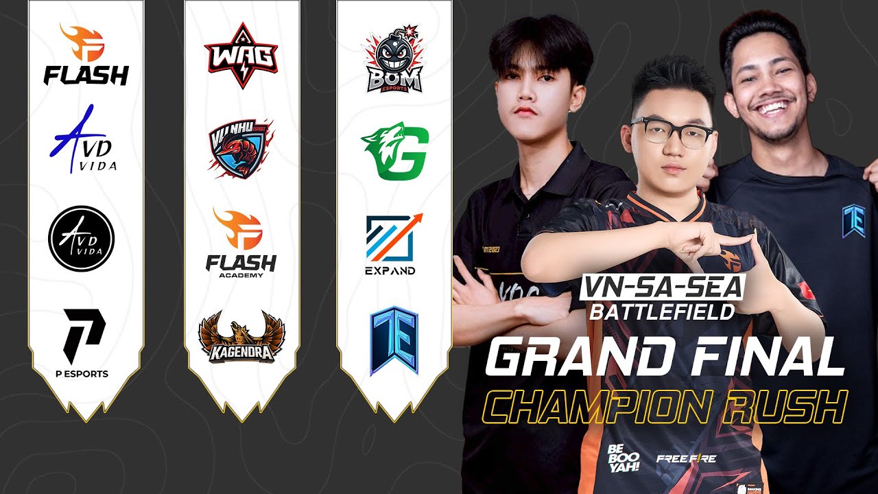 [LIVE] GRAND FINAL | Chung Kết VN-SA-SEA Battlefield | Be Booyah!