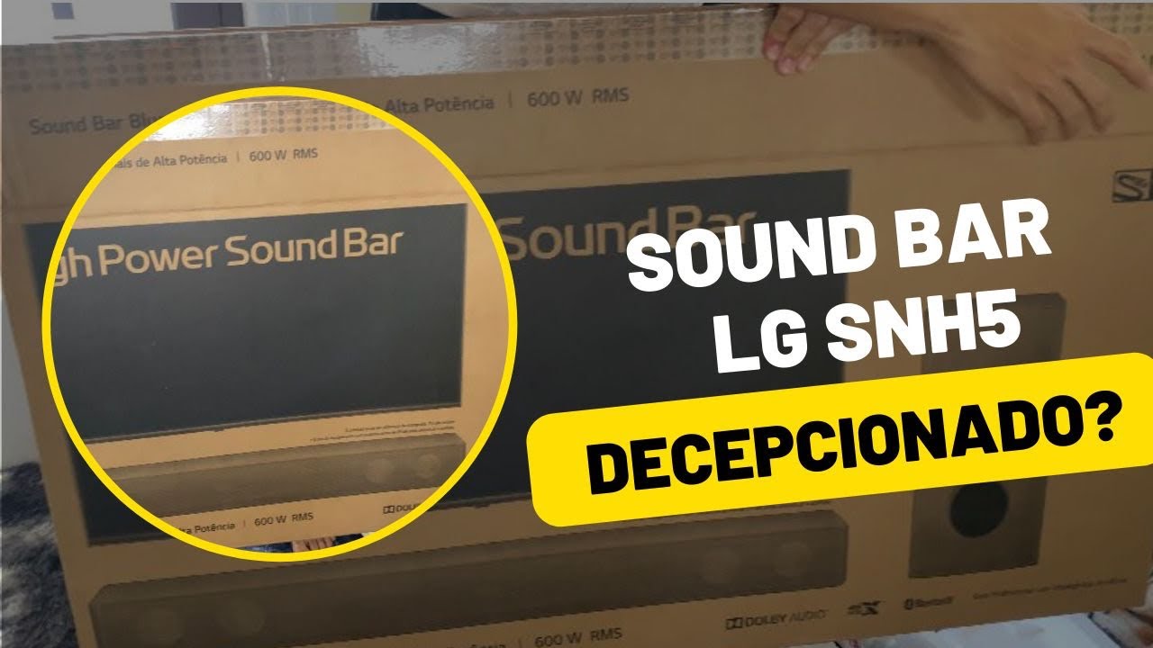 Soundbar LG!! Som de cinema ?