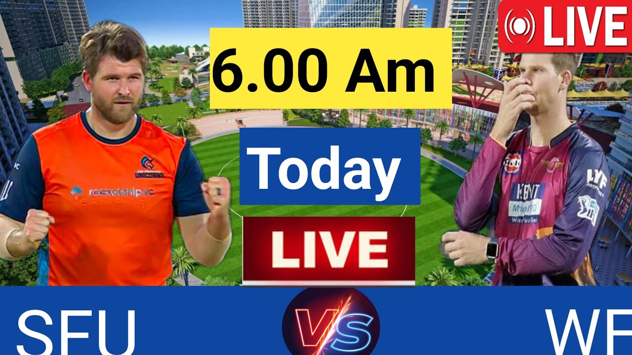 🔴 Live: SFU VS WF Live Cricket Match Today | Live Score 2024 |