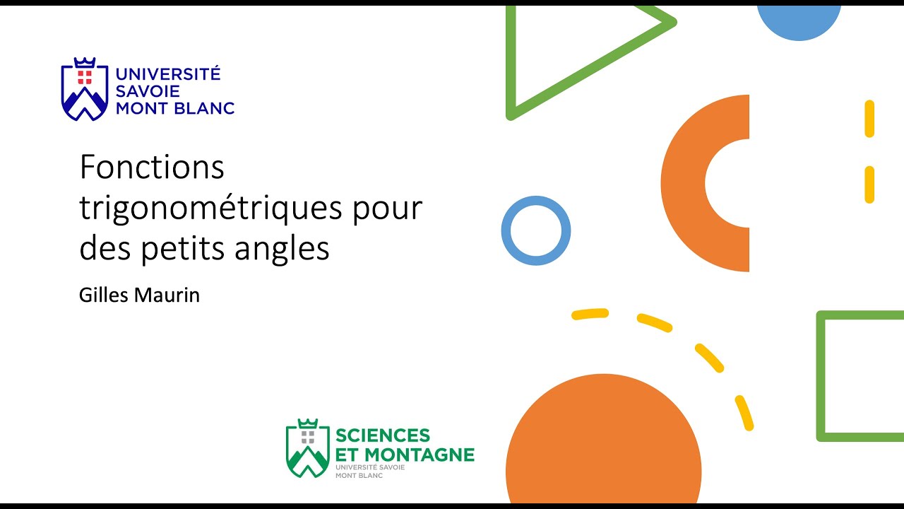 Approximations des fonctions trigonométriques autour de 0 (Cours)