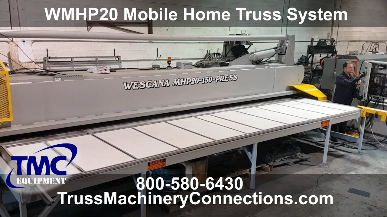 WMHP20 Mobile Home Truss Press
