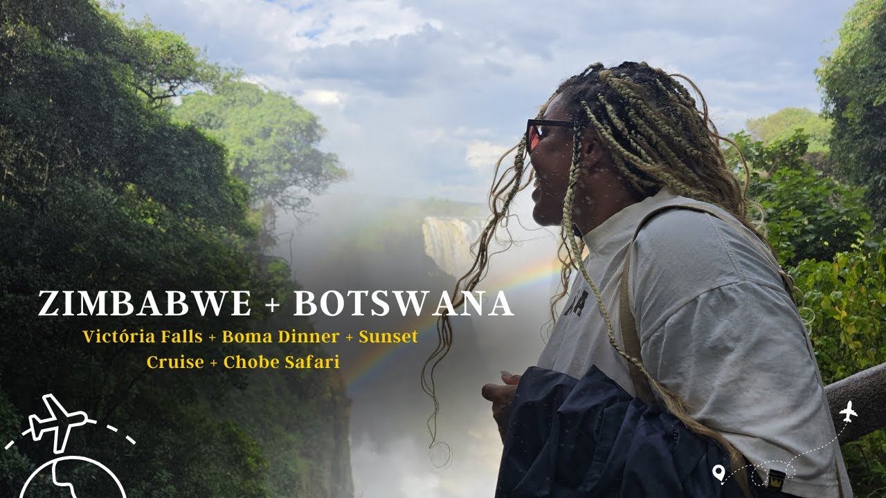 ZIMBABWE + BOTSWANA! Victória Falls, Chobe Safari, Sunset Dinner Cruise, Boma Dinner, Quadbike..